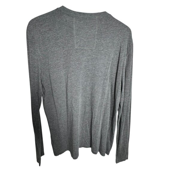 Aviator Nation Pray For Snow Gray Long Sleeve Shirt Mens Size Medium - Picture 4 of 7